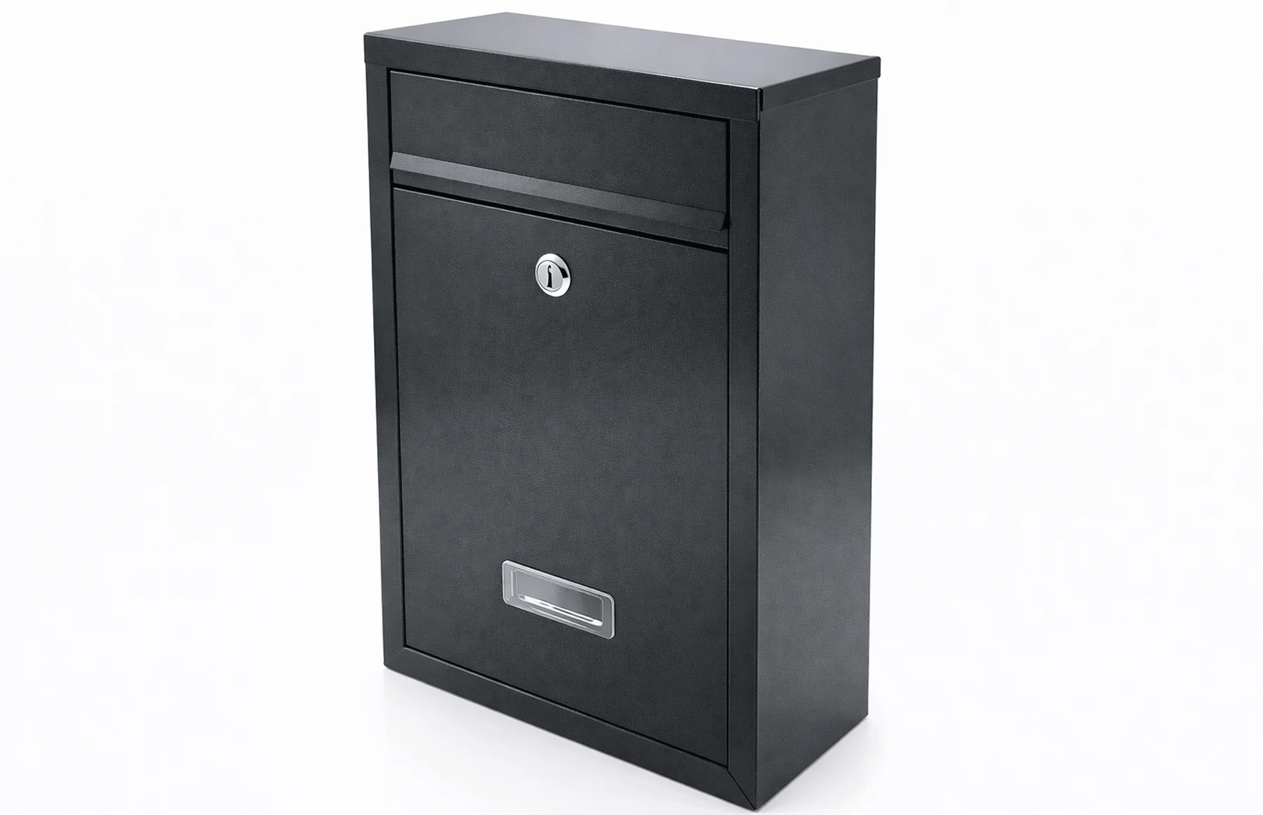 Cutie postala otel zincat, 320x220x100, Negru