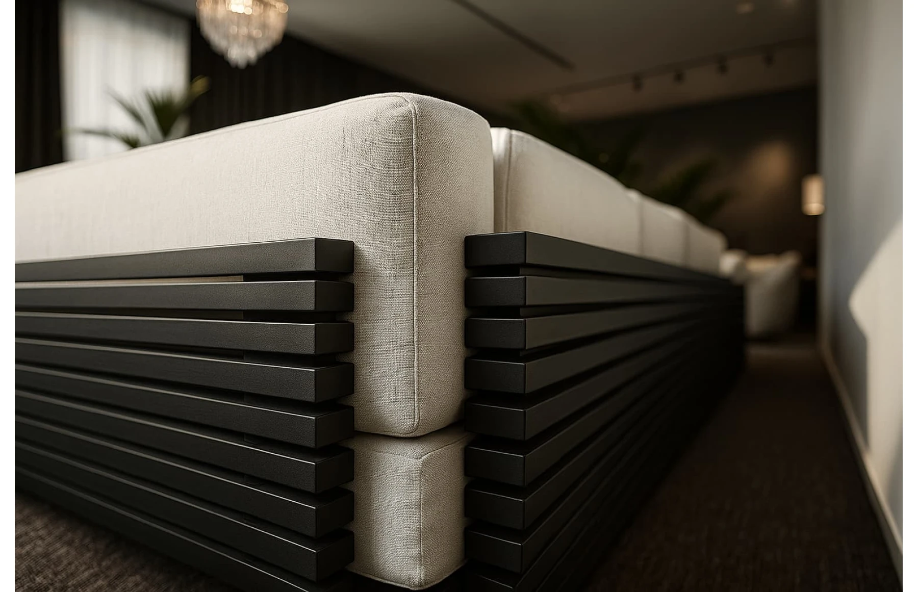 Coltar dreapta premium din aluminiu, pentru terasa/gradina/balcon, model Kyoto