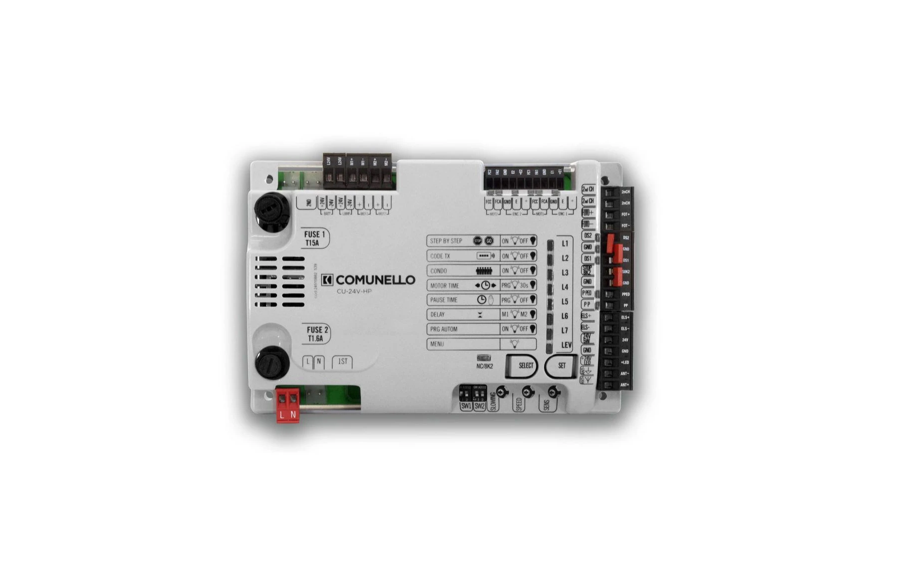 Kit automatizare poartă culisantă Comunello Fort 400 24V – GKFT040ELB000A