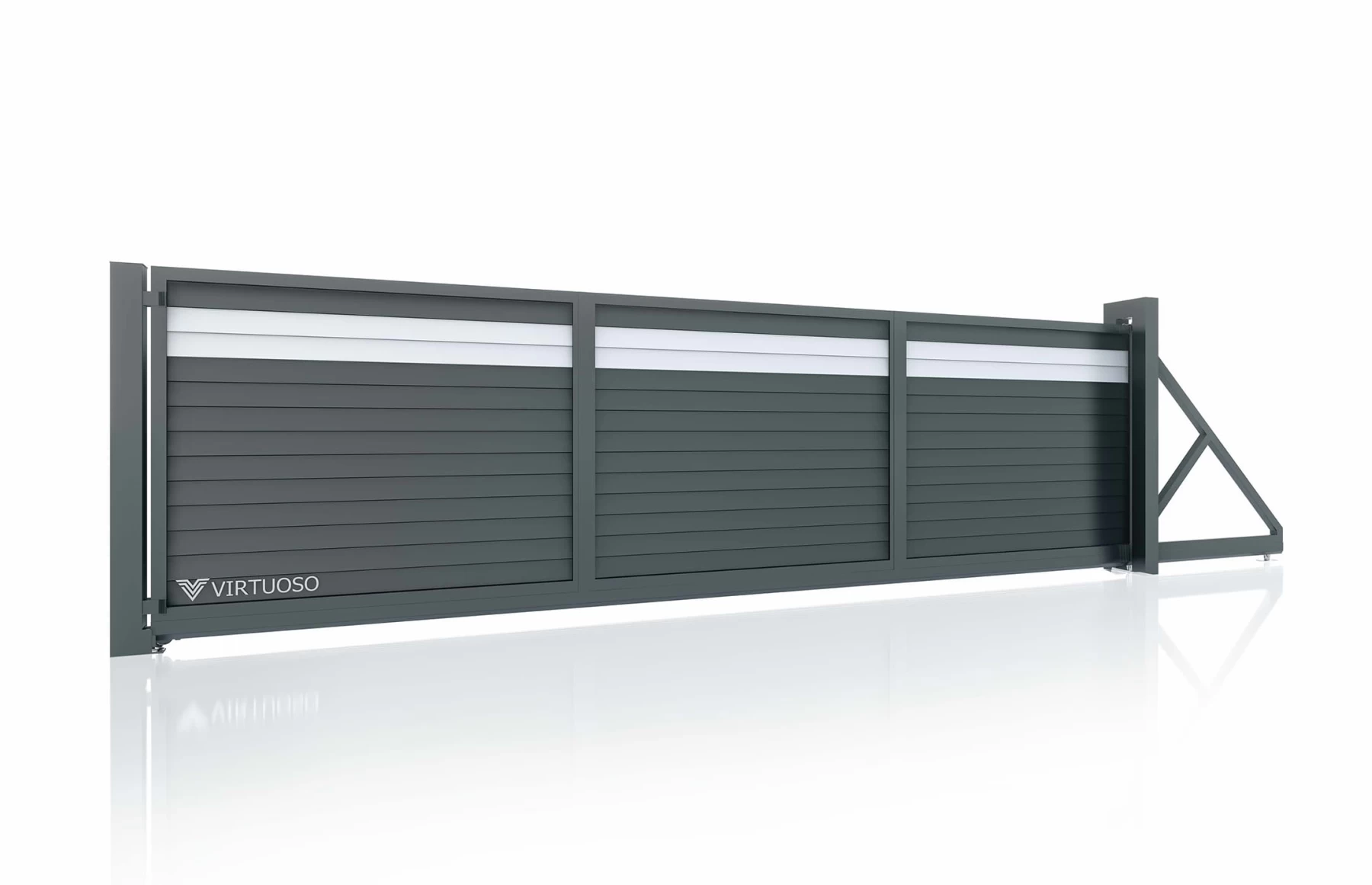 Poarta autoportanta, Zeus, Aluminiu