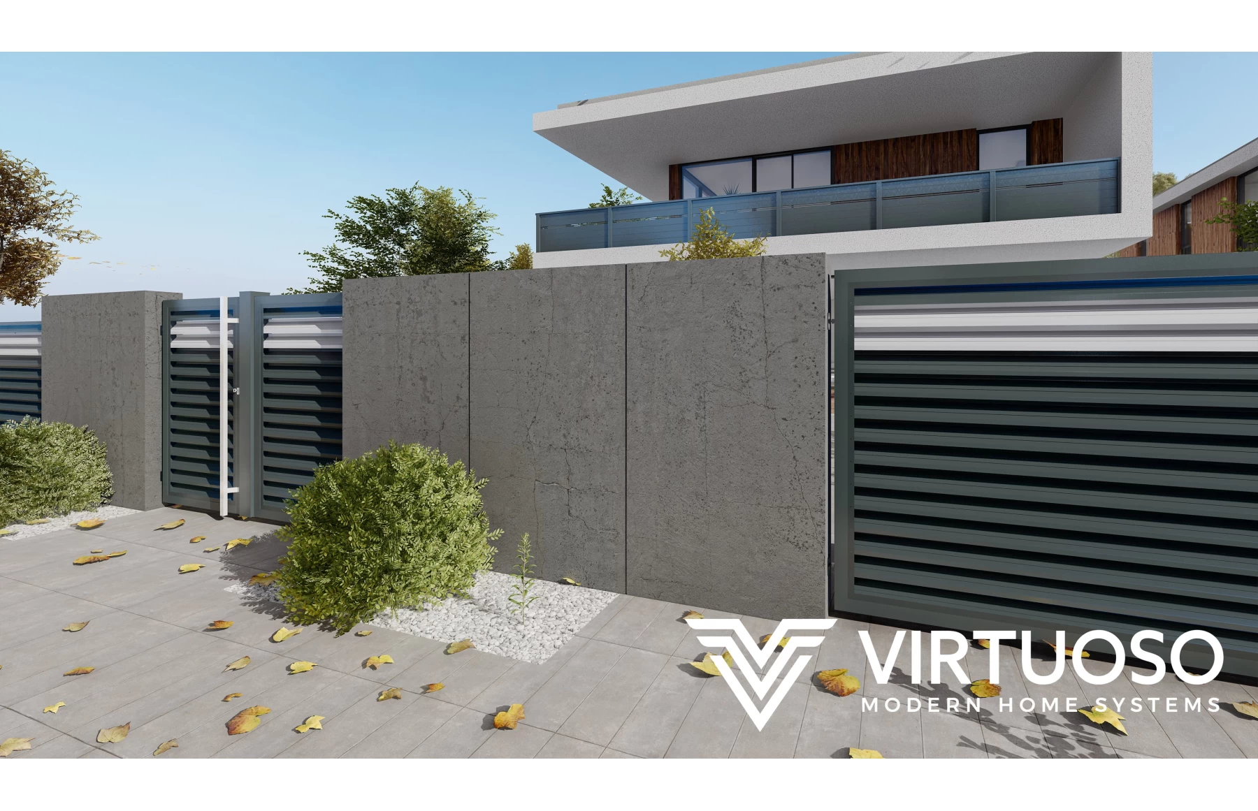  Poarta auto batanta, Jaluzea, Aluminiu