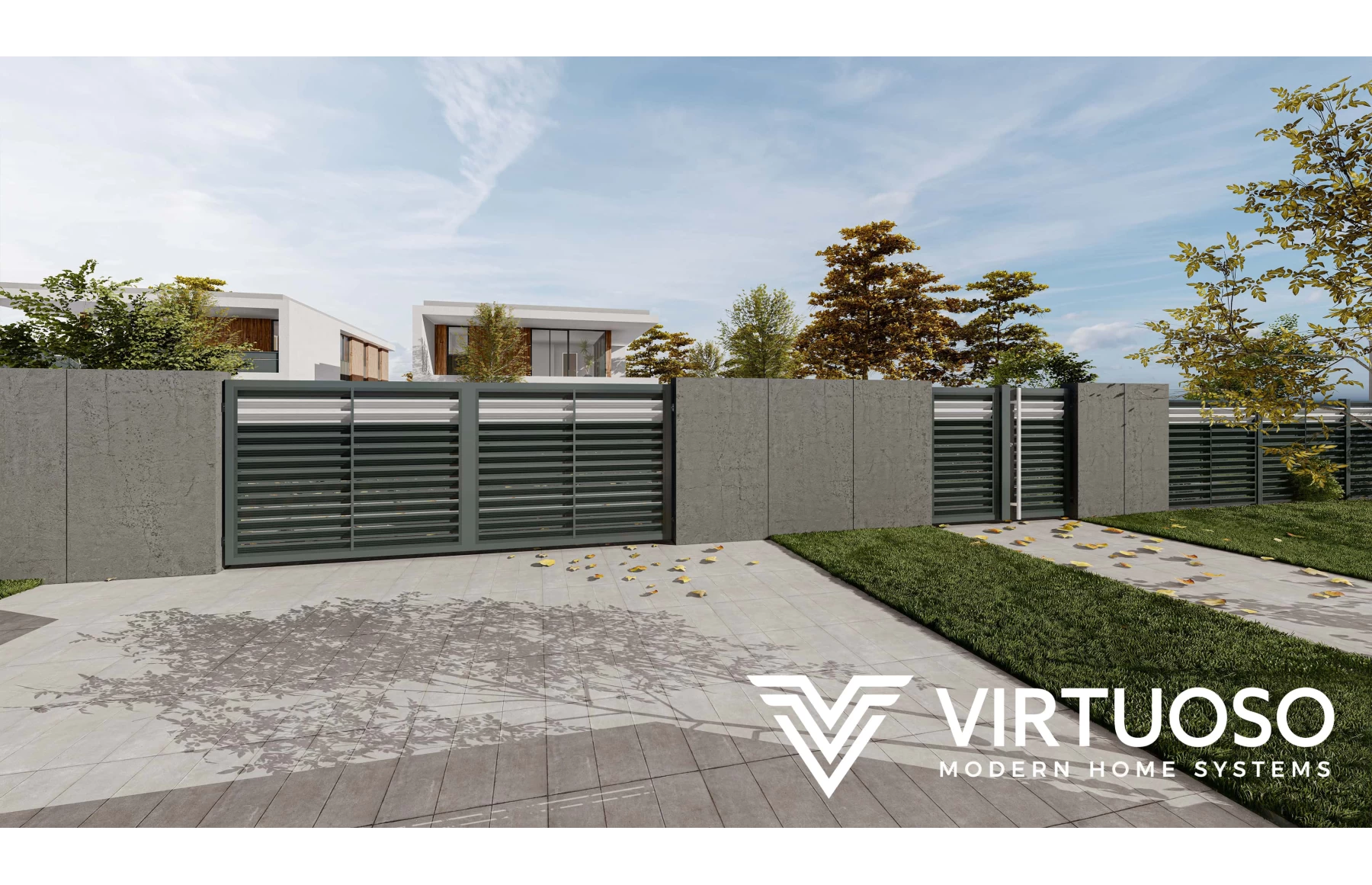  Poarta auto batanta, Jaluzea, Aluminiu