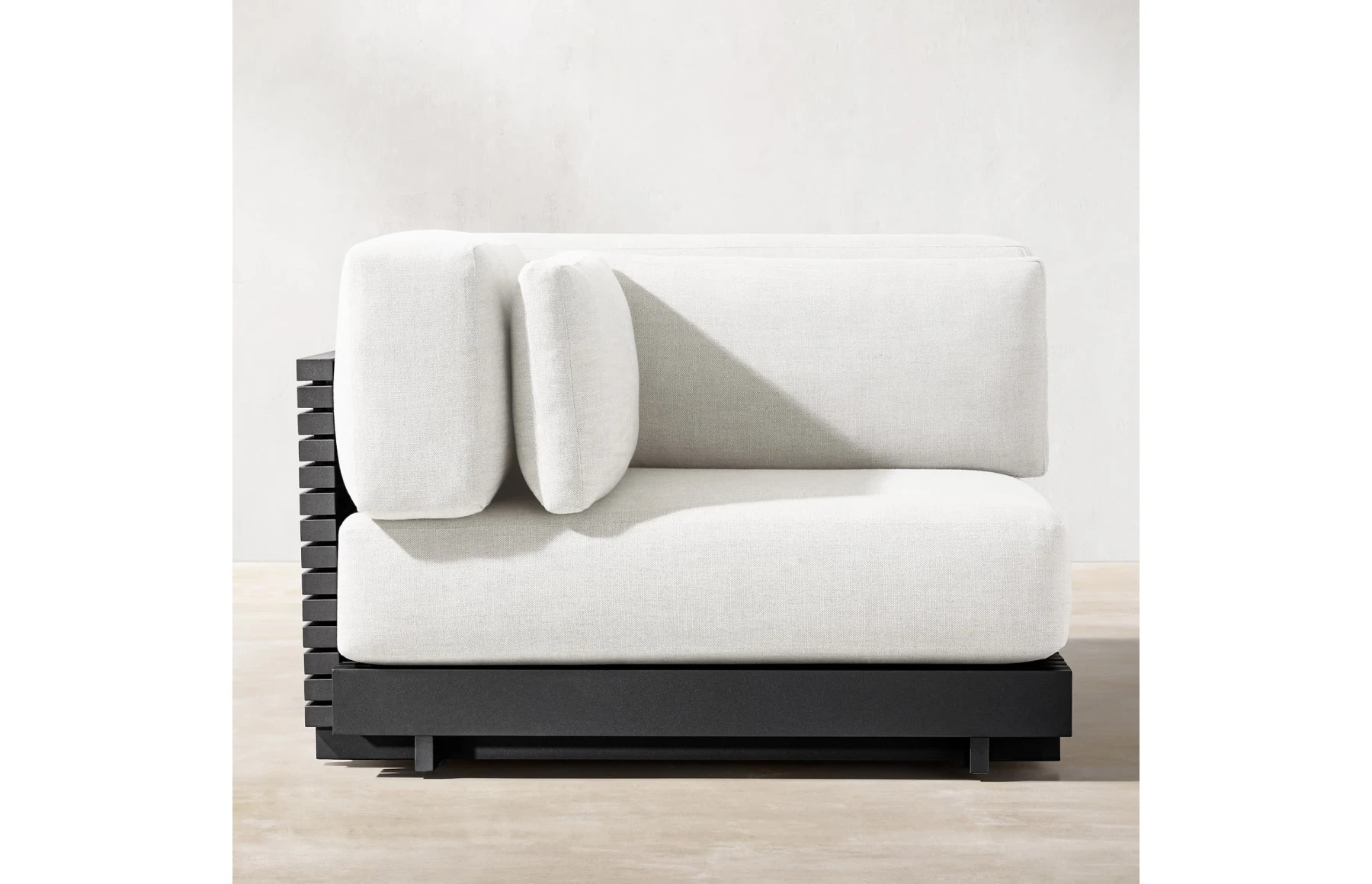 Coltar dreapta premium din aluminiu, pentru terasa/gradina/balcon, model Kyoto