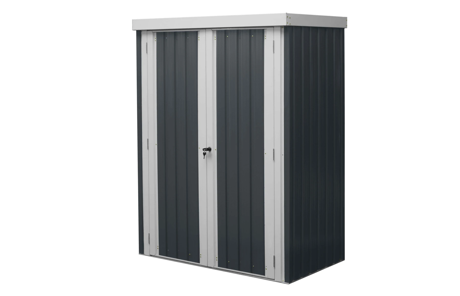 Magazie dulap depozitare gradina GoodBox, casuta depozitare unelte, Basic, Otel zincat