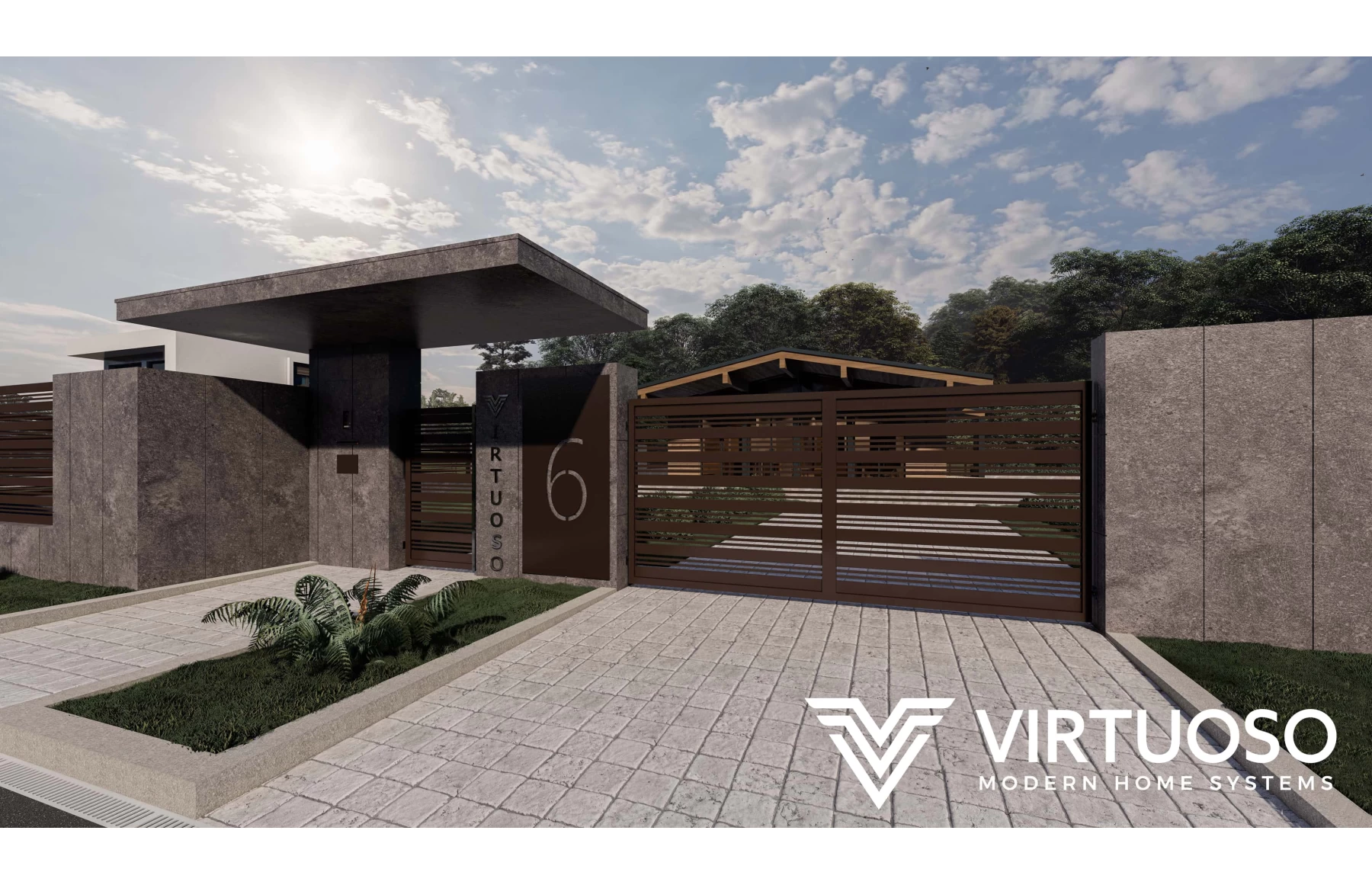 Poarta armonica telescopica, Venus, Aluminiu