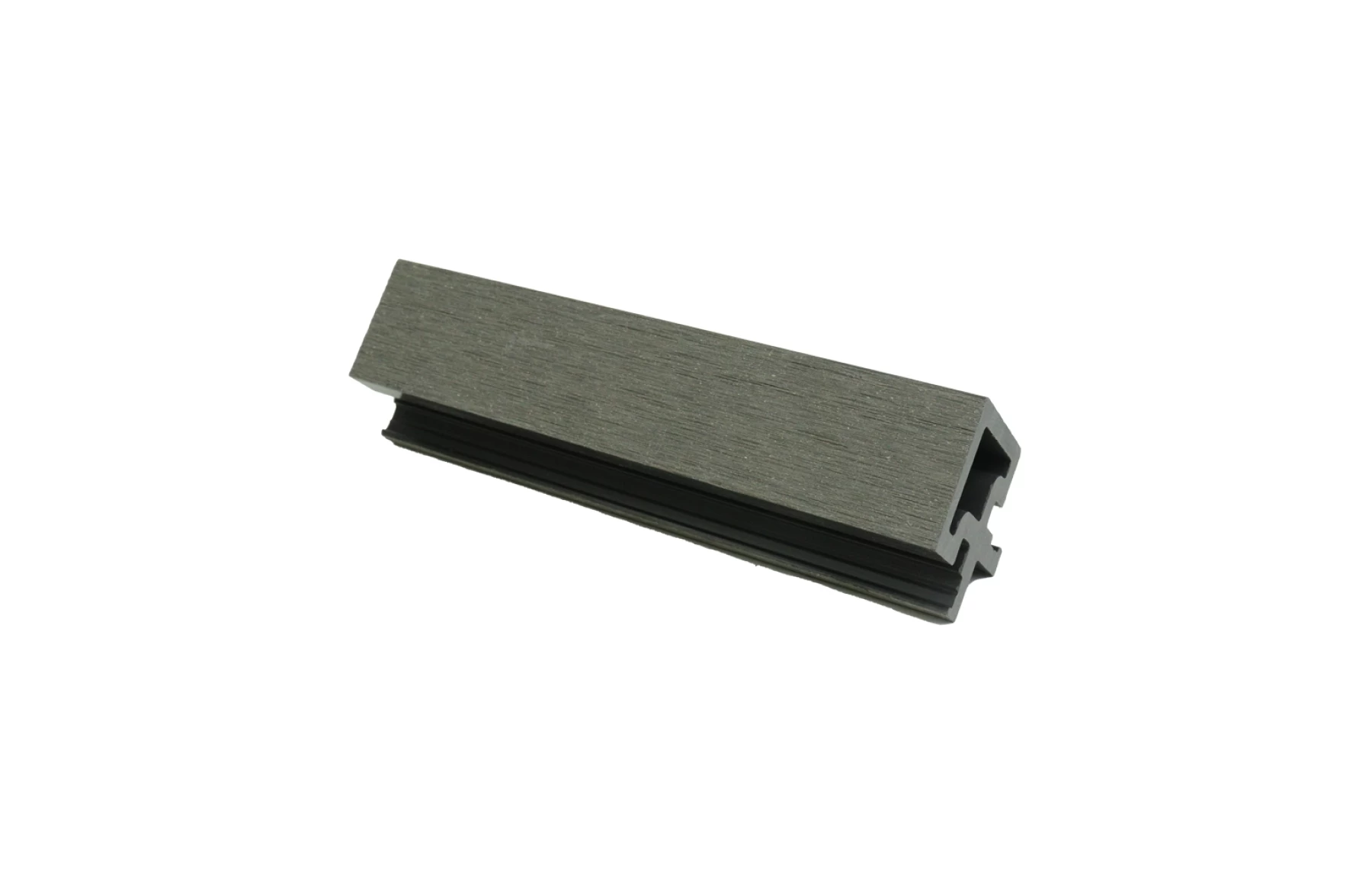 Coltar pentru riflaj WPC negru  60-202, Dimensiune: 40x40mm, Lungime: 3600mm