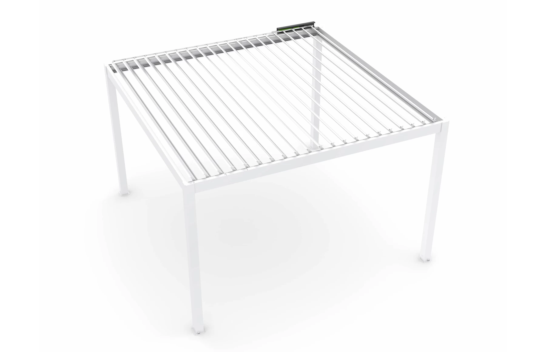 Pergola DELUXE Bioclimatica Led, Pavilion 3x4x2.5metri, Premium, Aluminiu