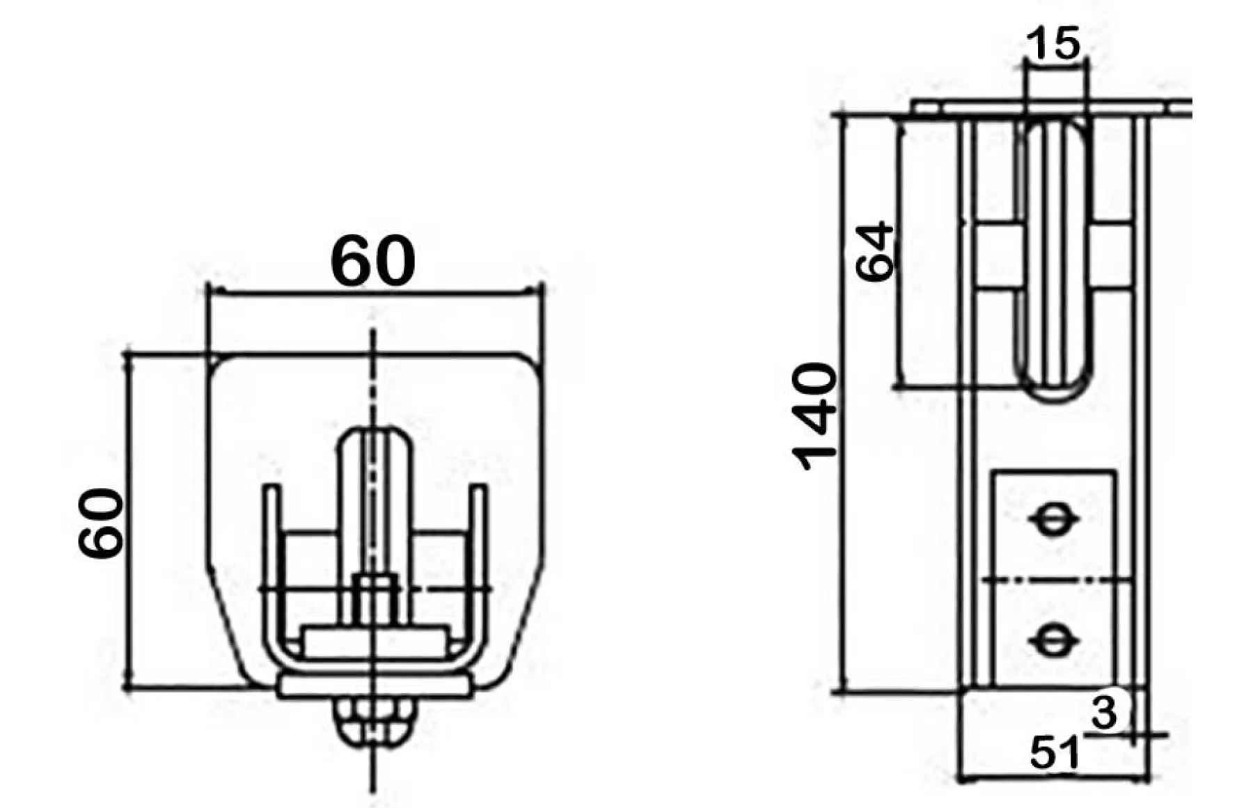Kit poarta autoportanta XS5, 5.8 metri sina, greutate sustinuta 350kg